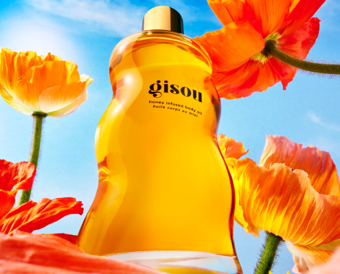 Cosmetic-still life_Gisou_Body-Oil 1